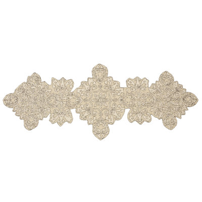 Large Pearl Framed Flower Runner