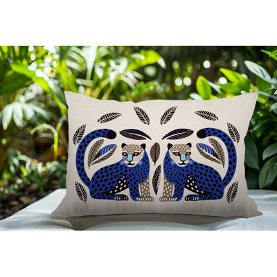 Coussin lombaire réversible Ayra Leopard