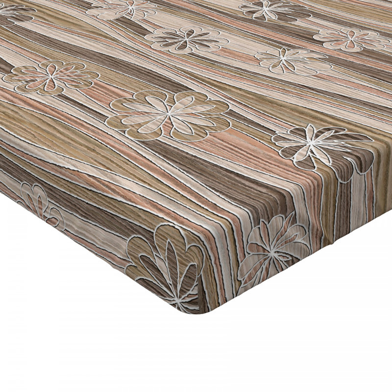Drap-housse floral en microfibre, Drap-housse grand