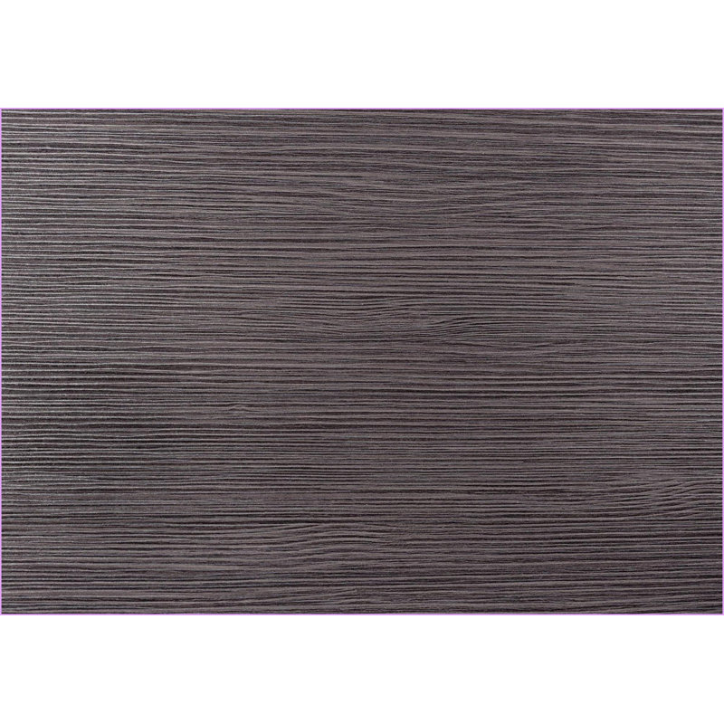 Bureaux: Bureau d'ordinateur moderne de 48 po avec configuration réversible et tiroirs de rangement, stratifié / métal gris | Panneau de particules | Gris