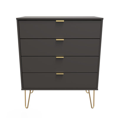 Turah 77cm W 4 - Drawer Chest of Drawers