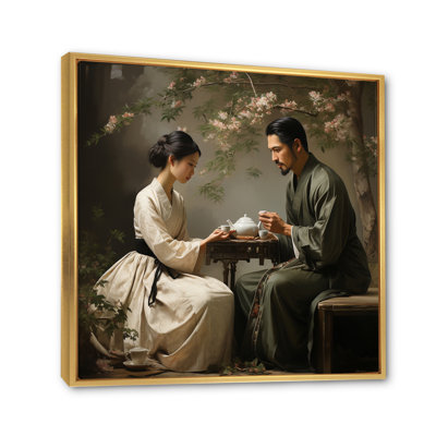 Asian Art Harmony in Tea I - reproduction d'art