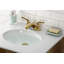 Robinet de salle de bain central à 4 poignées à 3 poignées à 3 trous Kingston Brass Magellan-27873434-11176688