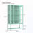 Display Cabinet with Glass Door and LED Lights-427982897