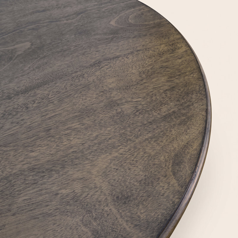 Table basse Locke, Chêne antique / blanc antique