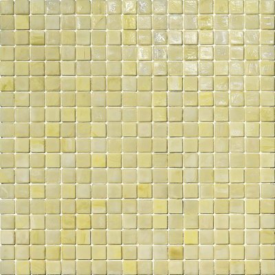 Vanilla 5/8" x 5/8" Glass Mosaic