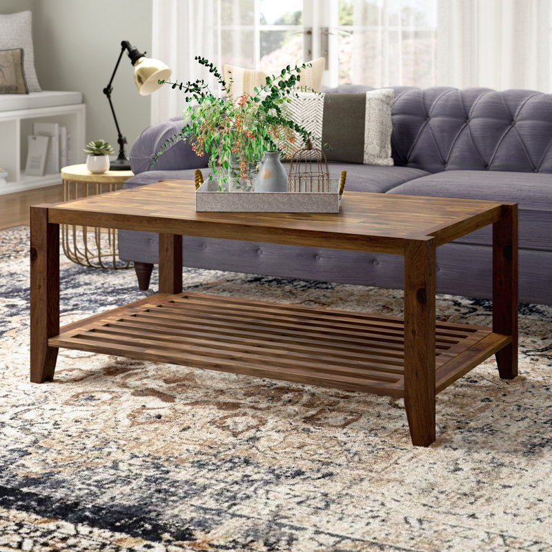 Lumsden Solid Wood Single Coffee Table