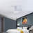 22 In LED Ceiling Fan Light