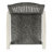 28.29 Inches Deep Outdoor Chair - And Wood Combination Modern Patio Seating & In Black