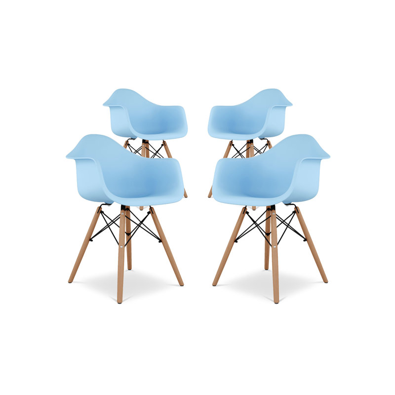  Fauteuil Pyramid, Bleu, 4