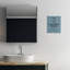 «Laundry Do It Yourself», art mural sur plaque, lettré et doublé