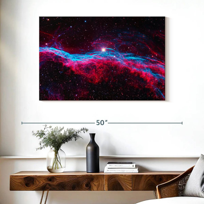 Oberle The Veil Nebula, 26" H x 39" W