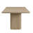 Rectangular Dining Table With Sturdy Base-130330204