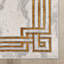 Well Woven Fairmont Huntington Retro Marble Border Ivory Glam Rug-111107919