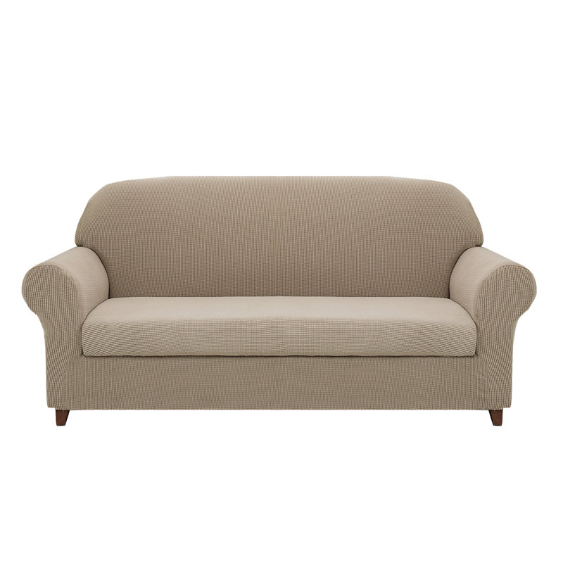 Housse pour coussin carré, Sable, H 42 po x l 92 po x P 42 po