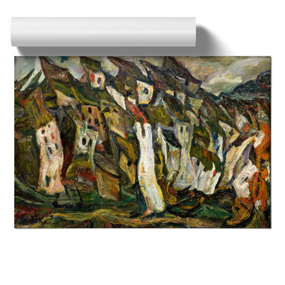 Houses by Chaim Soutine - Frameless Print
