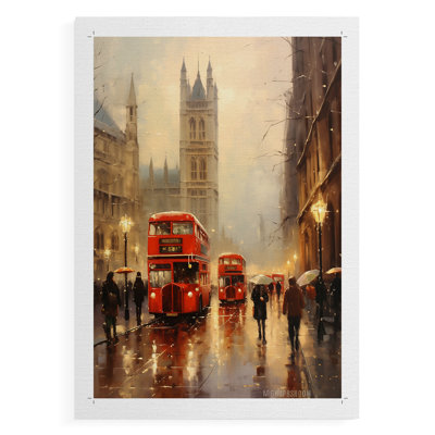 Christmas Holiday Art DCCXXXII -Canvas Print Only - NOT FRAMED