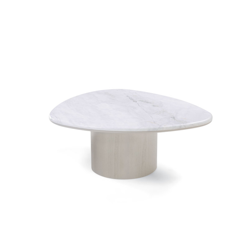 Table basse Jade avec marbre Calacata