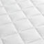 Surmatelas à poches profondes blanc-927767897