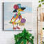 Groovy Duck and Sky - impression sur toile tendue-941635493