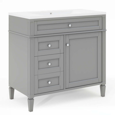 36'' Bathroom Vanity With Medicine Cabinet