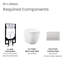 Cuvette de toilette murale Suisse Madison St. Tropez seulement-61836540