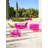 EKO Wooden And Crystal Black TPU Coffee Table-738233007