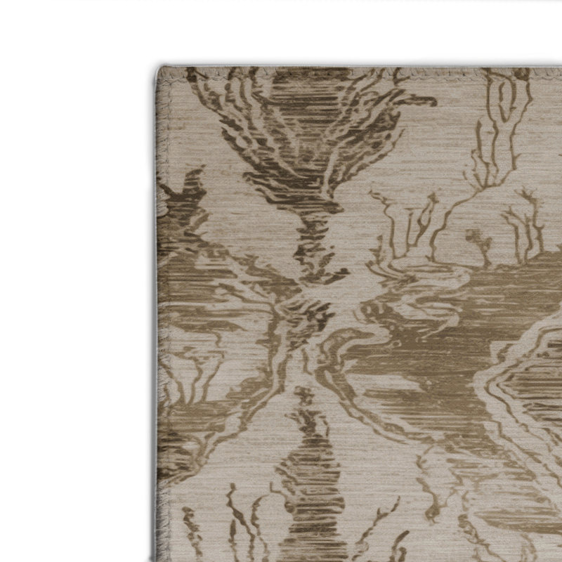 Tapis intérieur et extérieur gris Nature, Rectangulaire 2 pi x 3 pi
