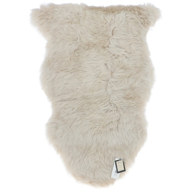 Single Australian Sheepskin Rug Linen