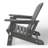 Outdoor Poly Adirondack Chair With Cup Holder (Set Of 2)-118433283