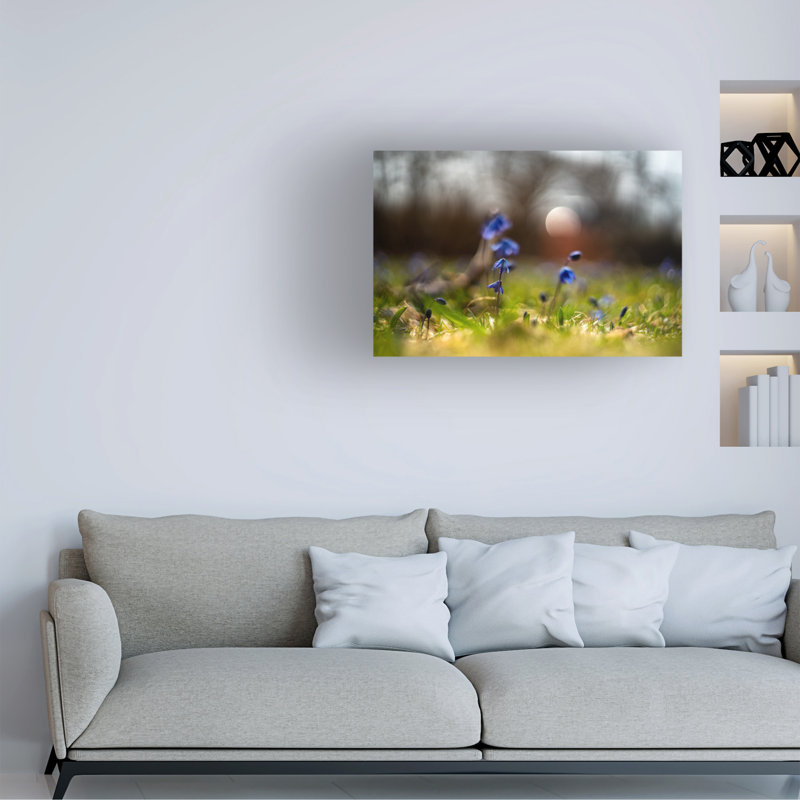 Art sur toile, Suzanne Bonin, H 12 po x l 19 po