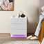 Ashaiya 50cm W Manufactured Wood Bedside Table-2084384516