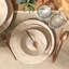 Bloomhouse Montecito Breeze 16 Piece (Service for 4) Double Plates and Bowls Stoneware Reactive Glaze Dinnerware Set - Laguna Dawn-497758631