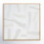 Milas Textured Geometric Framed Painting