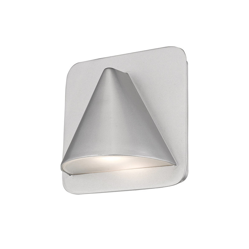 Droitwich LED Wall Light, Silver