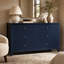 Commode 6 tiroirs 47,2 "avec façades cannelées-129952472