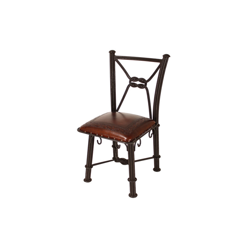 Western Leather Dining Chair