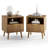 3-Piece Bedroom Set (1 Dresser + 2 Nightstands)-1992985507