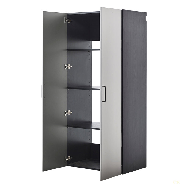 Astro Series 32 po X P 79 po H 20 po D Armoire de rangement murale en métal