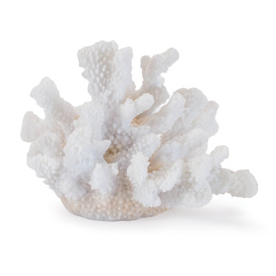 White Resin Coral Decorative Sculptures