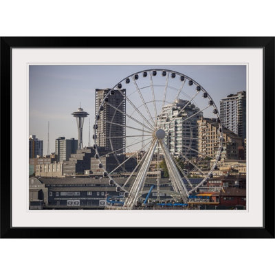 Reproduction de photo de Kerlyht «Ferris Wheel, Seattle» par Aaron Matheson