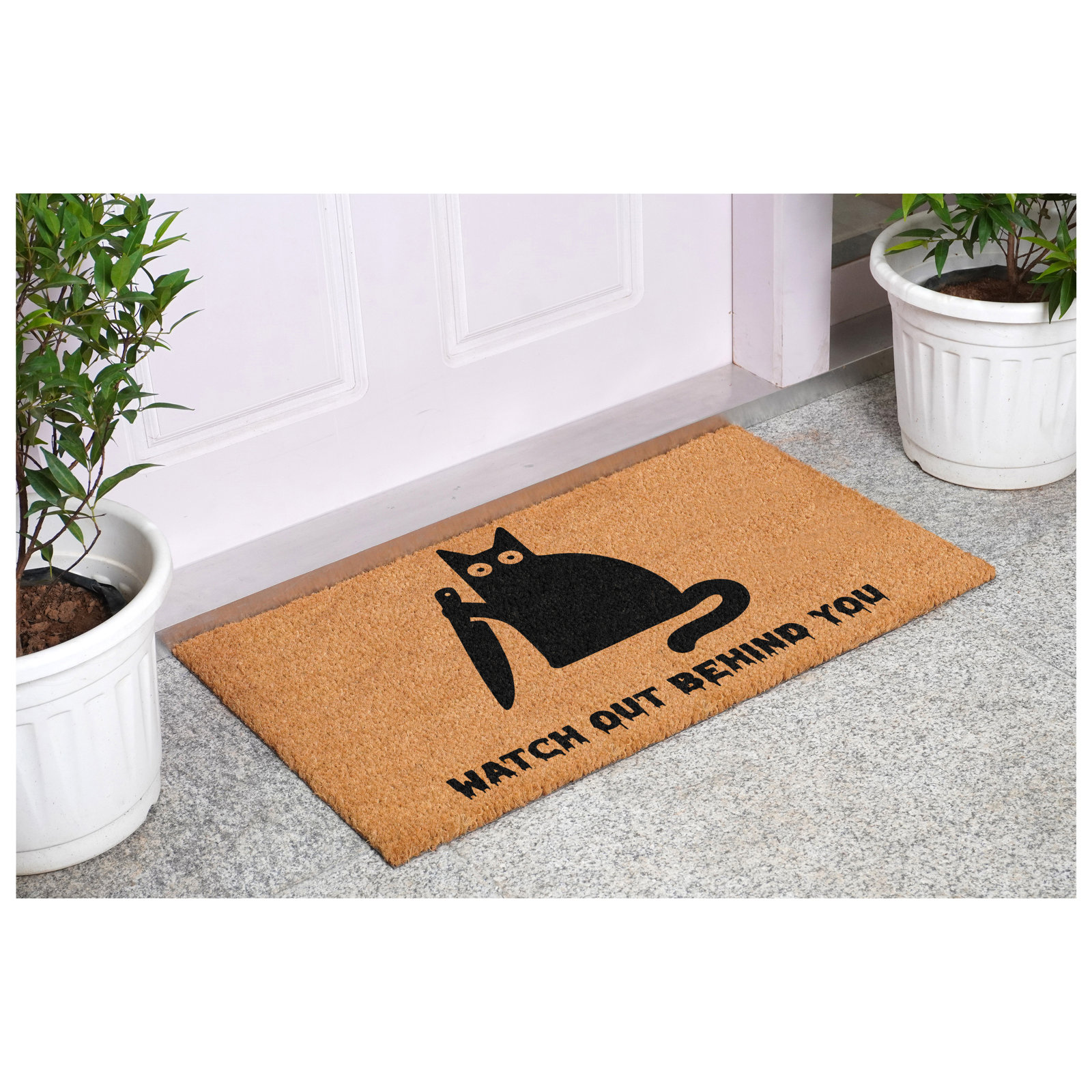 Bradwell Halloween Doormat, 17" W x 29" L