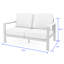 Townsend Loveseat with Sunbrella® Cushion-1816820899-1821725372