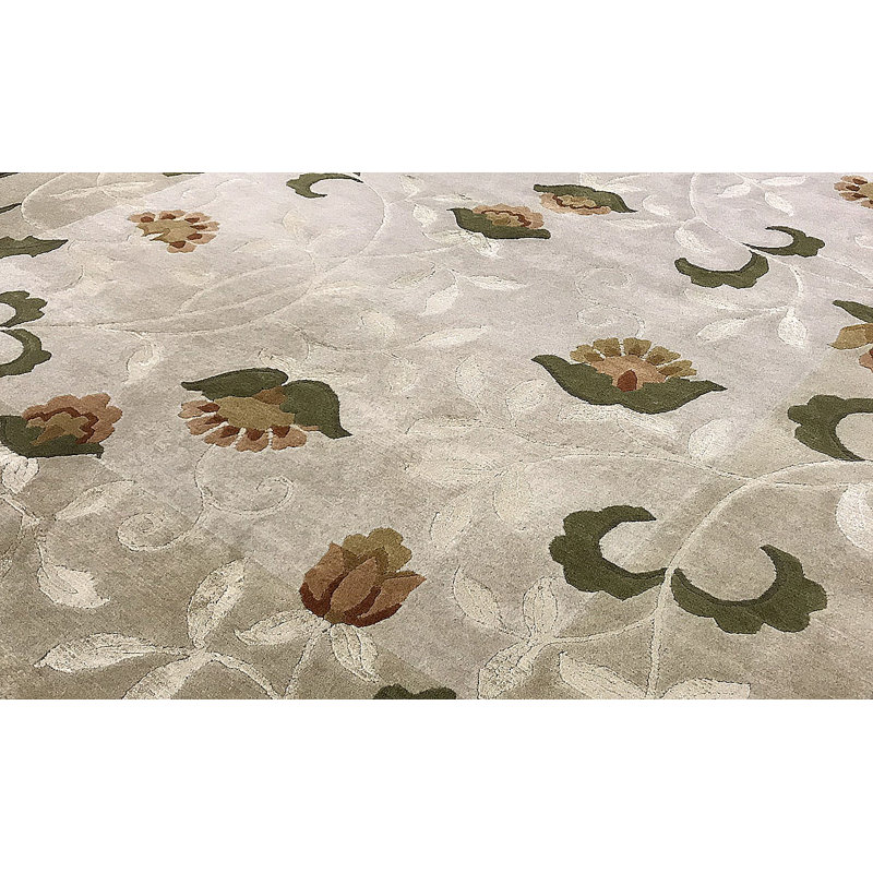 Indian One-of-a-Kind 5'8" X 7'11" Hand Knotted Area Rug