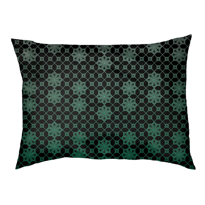 Coussin pour chien Byrge, Moyen (l 29,5 po x P 19,5 po x H 9,5 po), Vert ombré