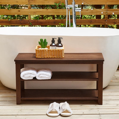 Banc à chaussures 2 niveaux