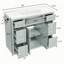 Ensemble de meuble-lavabo simple 36 po Debie-616286044