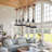 Ackler 6 - Light Natural Geometric Pendant