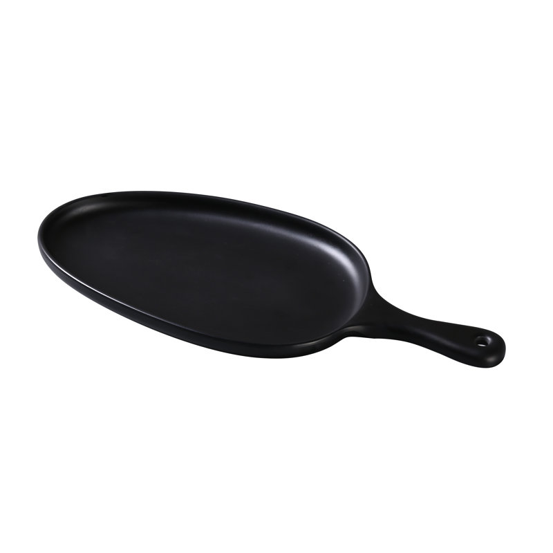 Poêle à frire en mélamine Moderne YancoMelamine, Noir, 7.5"