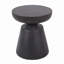 Table d'appoint d'extérieur en béton léger